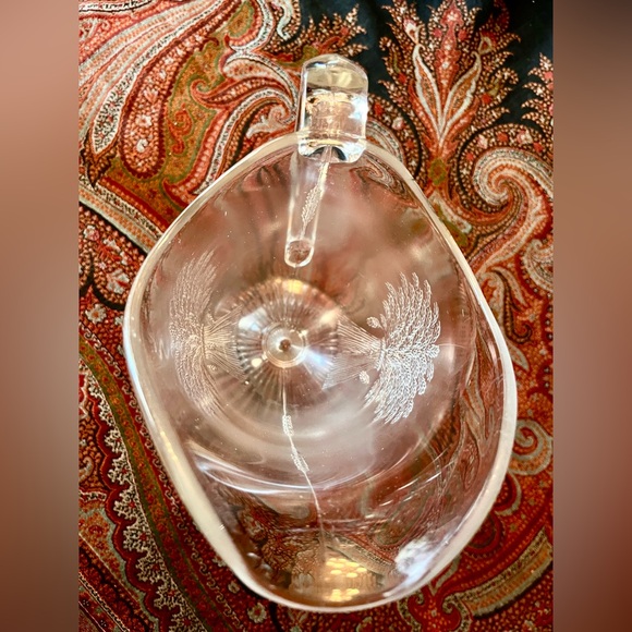 Antique EAPG Wheat Sheaf Pattern Hobbs Brockunier & Co Water Pitcher c 1870’s - Picture 4 of 6